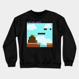 Retro Rebel Podcast - Pixel 2 Crewneck Sweatshirt